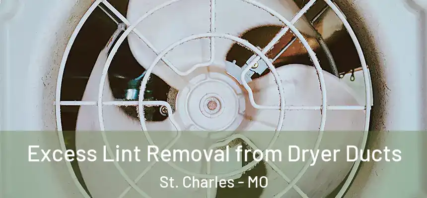 Excess Lint Removal from Dryer Ducts St. Charles - MO